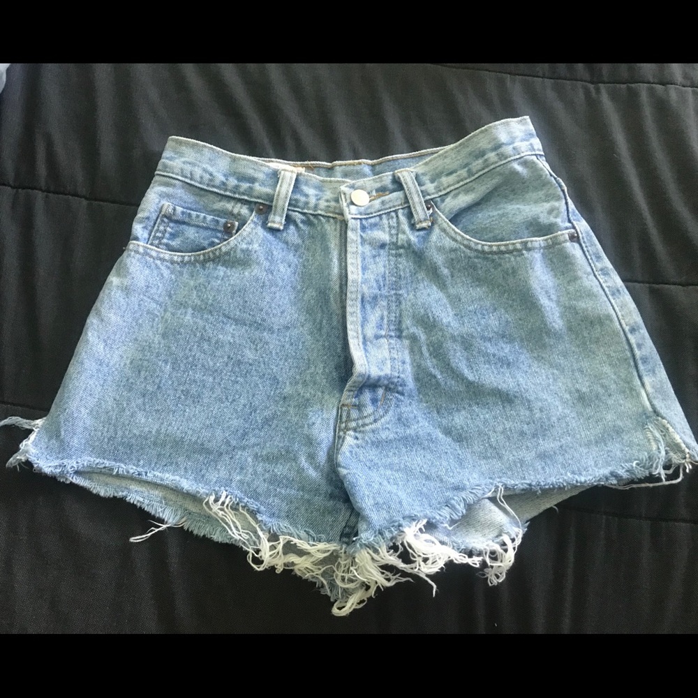 High waisted shorts
